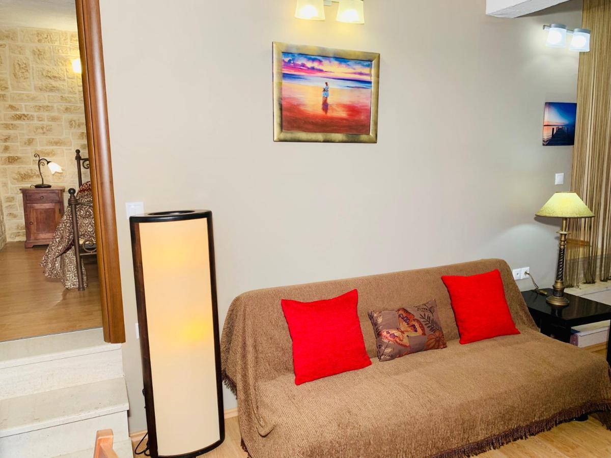 Ermones Odyssesas Bungalow Vatos Bagian luar foto