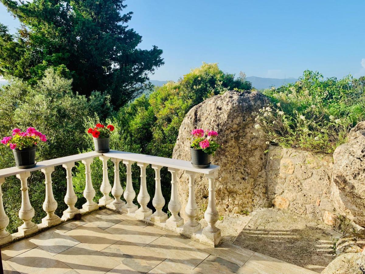 Ermones Odyssesas Bungalow Vatos Bagian luar foto