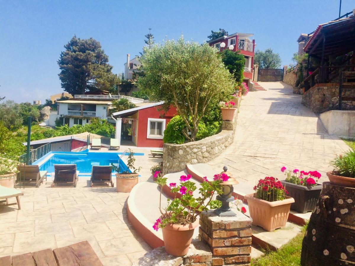 Ermones Odyssesas Bungalow Vatos Bagian luar foto